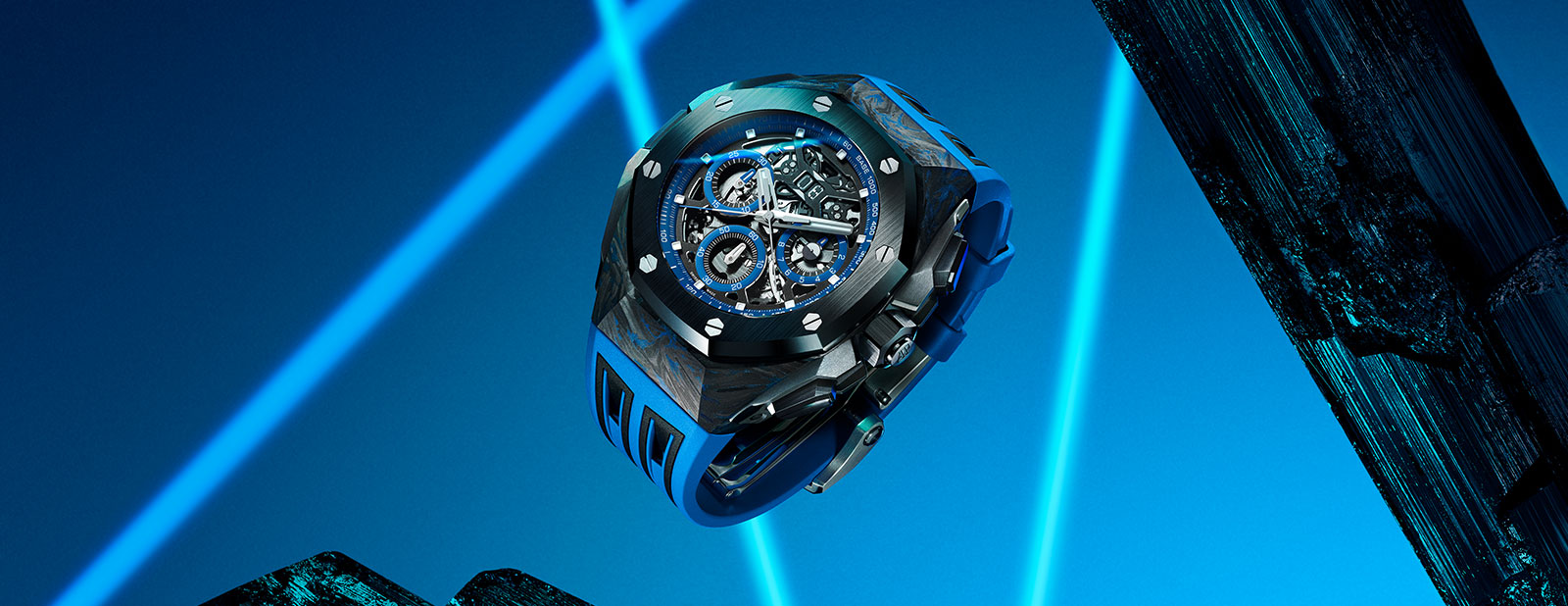 Audemars Piguet Royal Oak Offshore Chronograph Forged Carbon Concept Replica